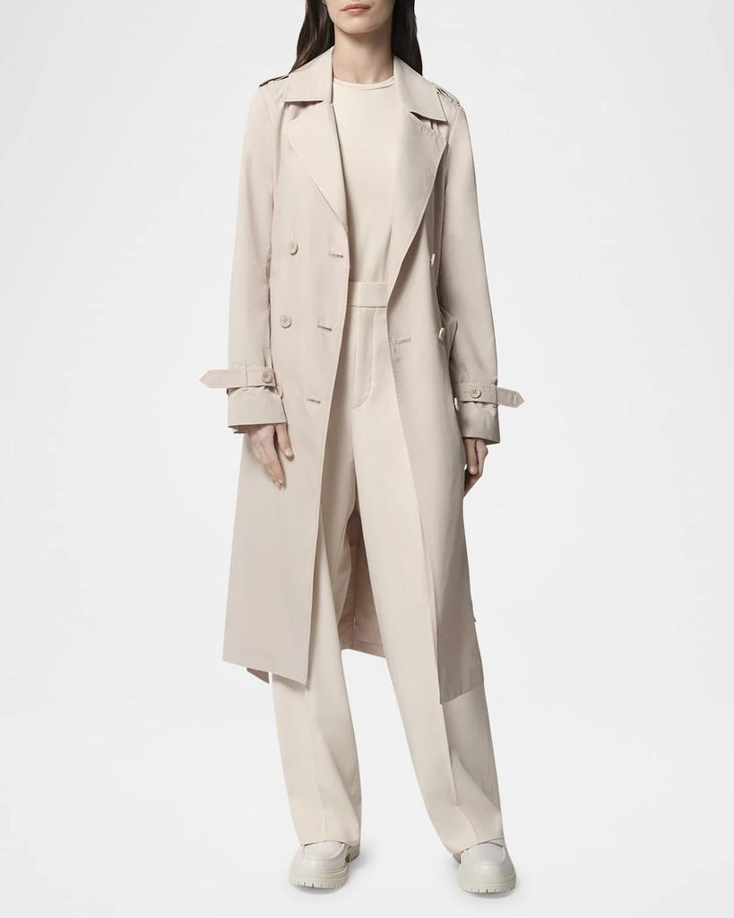 Soia & Kyo Ultra-Light Water-Repellent Packable Trench Coat 2