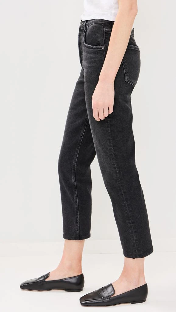 AGOLDE Riley High Rise Straight Crop Jeans 3