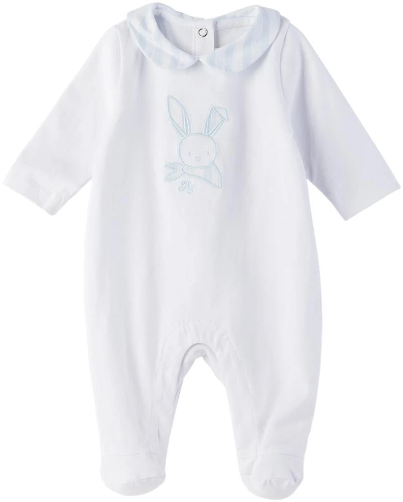 Tartine et Chocolat Baby White & Blue Two-Piece Set 2