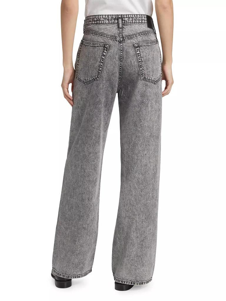 Rag & Bone Featherweight Logan Wide-Leg Jeans 5
