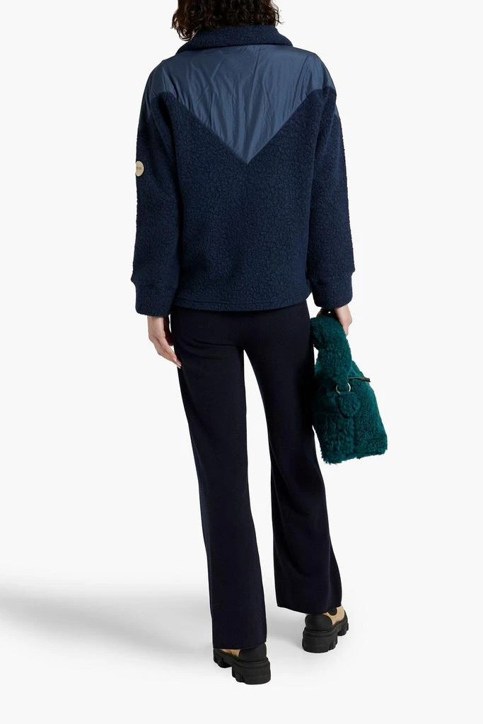 WE NORWEGIANS Alta shell-paneled fleece half-zip jacket 3