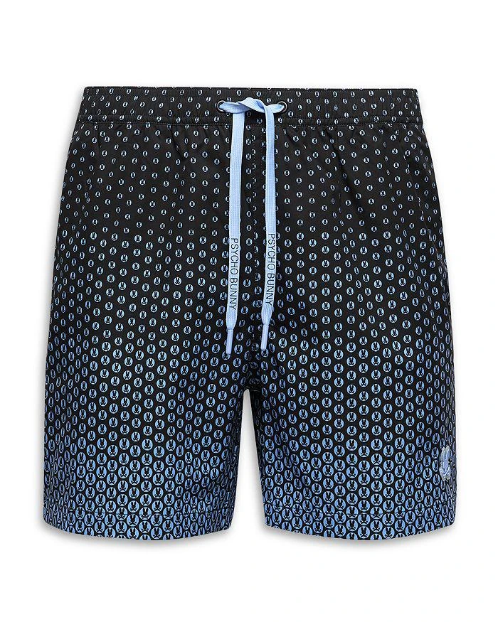 Psycho Bunny Bendigo Allover Print 5.75" Swim Trunks 7