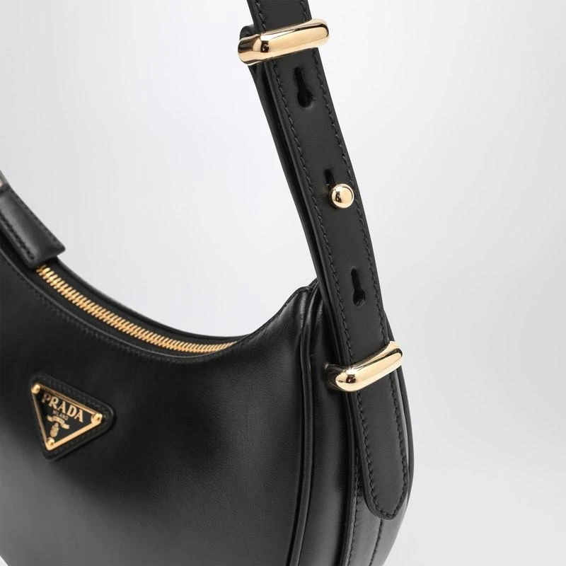 Prada Black leather Prada Arqué bag 7