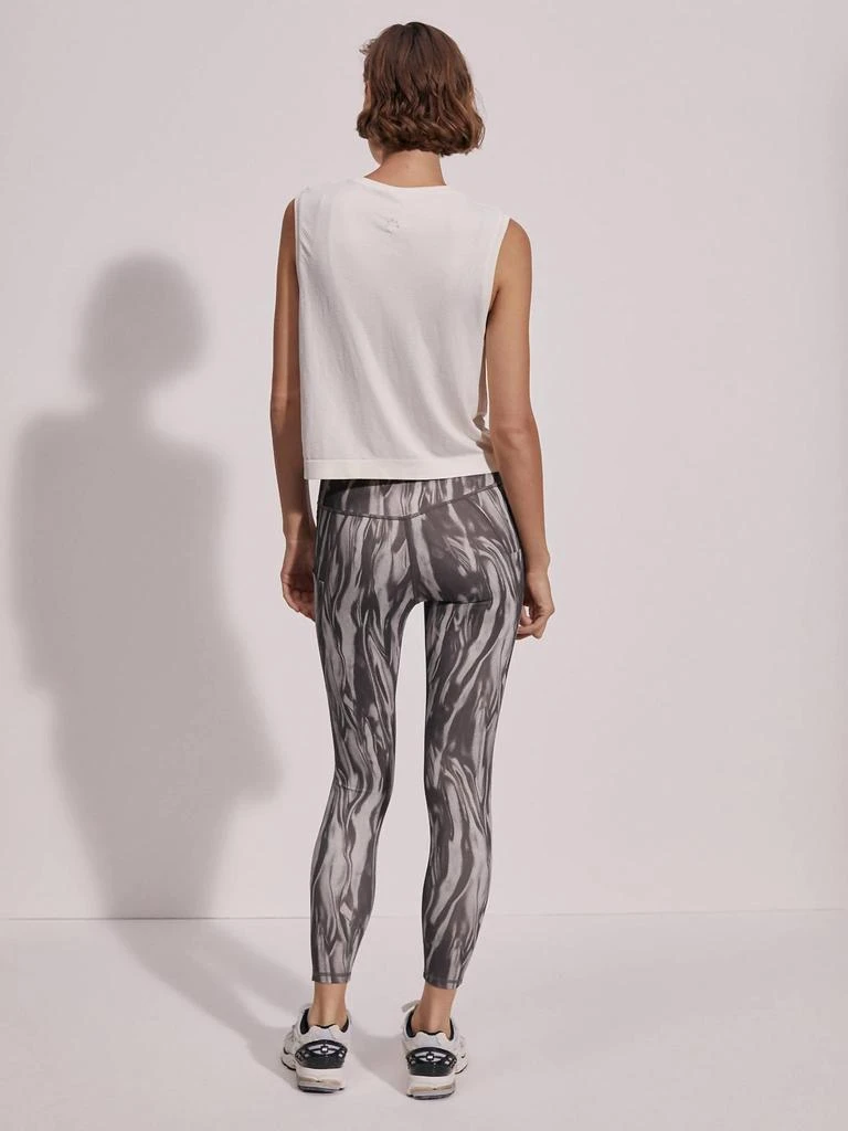 Varley Page Seamless Crop Tank In Snow White 5