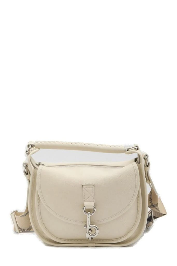 Burberry Burberry Small B Clip Foldover-Top Crossbody Bag 1