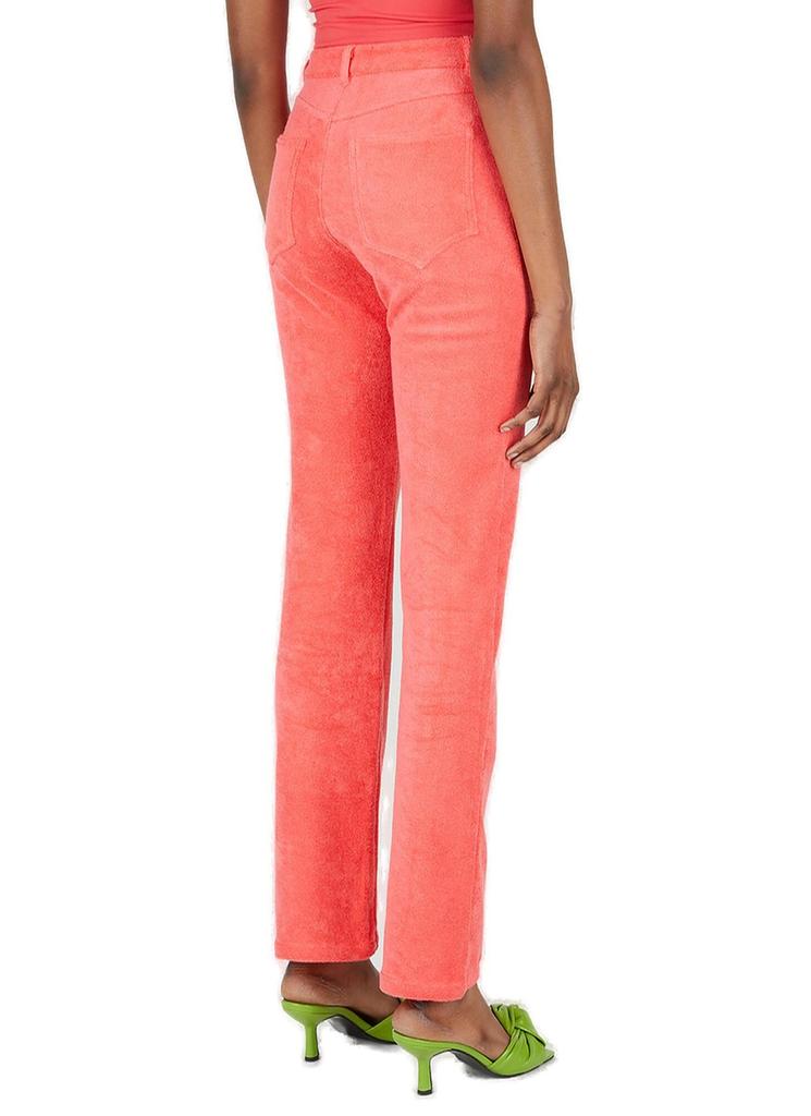 Maisie Wilen Maisie Wilen Mockumentary Terry Straight-Leg Jeans