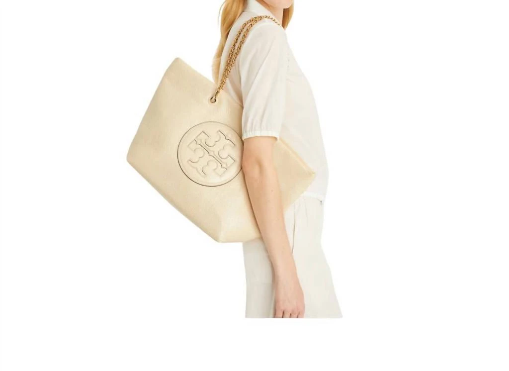 Tory Burch Tory Burch - Ella Crinkle Patent Chain Tote 3