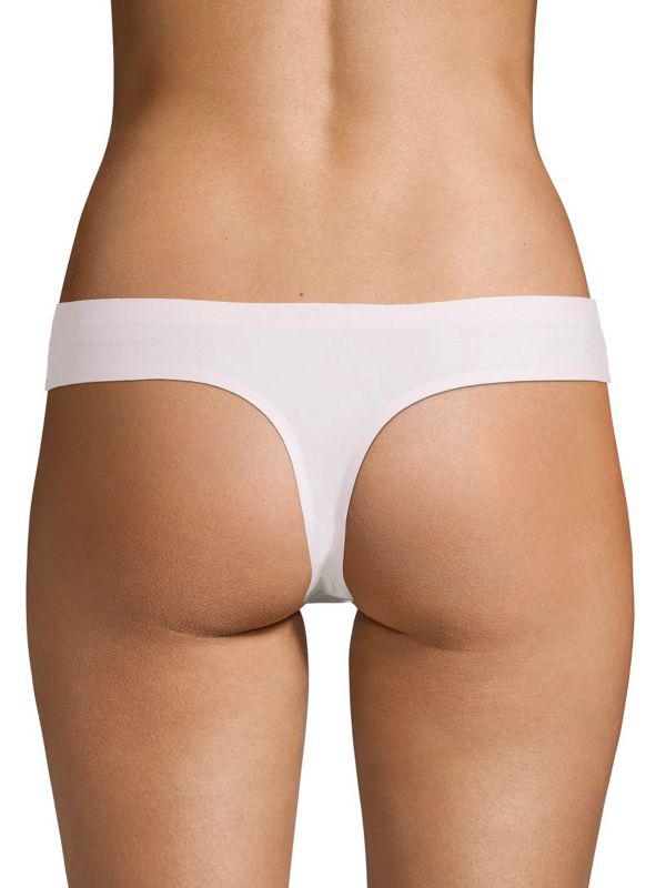 Ava & Aiden Stretch Lace Trimmed Thongs
