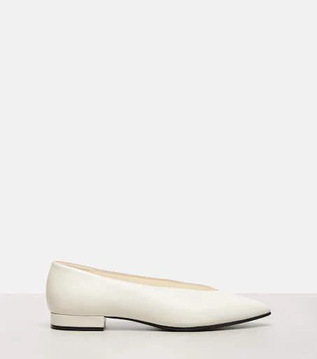 Loro Piana Rebecca leather ballet flats 4