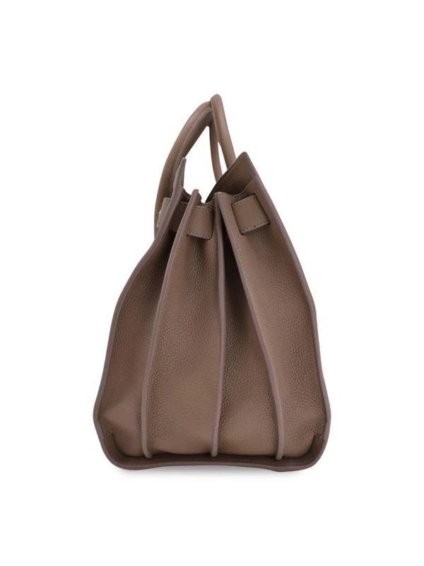 Yves Saint Laurent Saint Laurent Medium Sac de Jour In Brown Leather 2