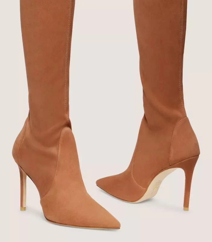 Stuart Weitzman ULTRASTUART 100 STRETCH BOOT 6
