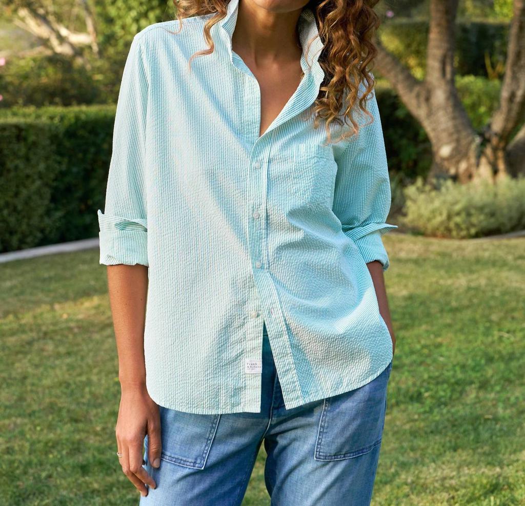 Frank & Eileen Frank & Eileen - Eileen Relaxed Button Up Top