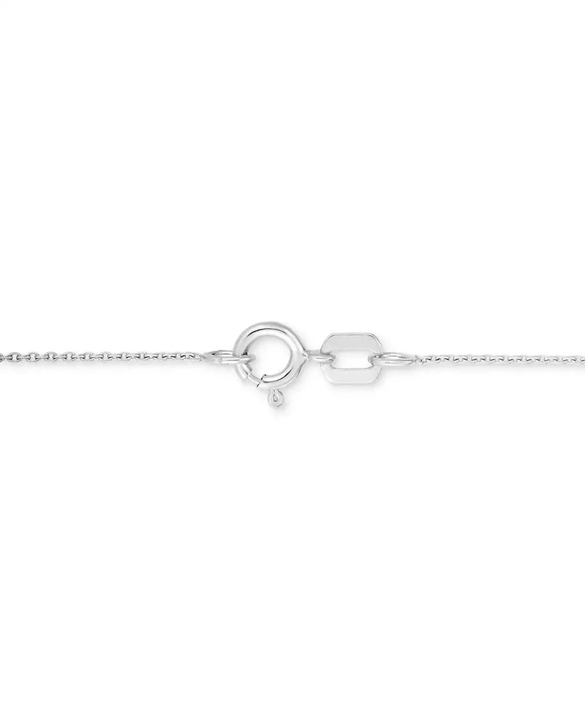 TruMiracle Diamond Princess 18" Pendant Necklace (1/2 ct. t.w.) in 14k White, Yellow, or Rose Gold 3