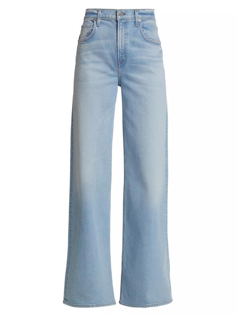 Citizens of Humanity Loli High-Rise Stretch Wide-Leg Jeans