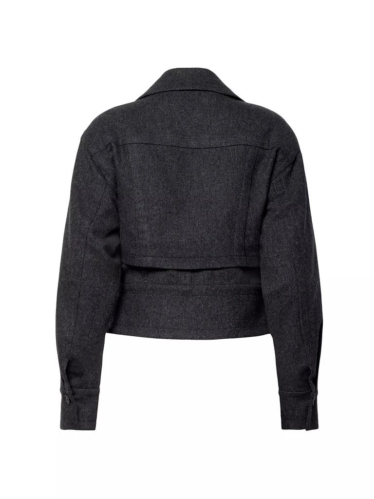 Equipment Gabriel Cropped Wool Jacket 3