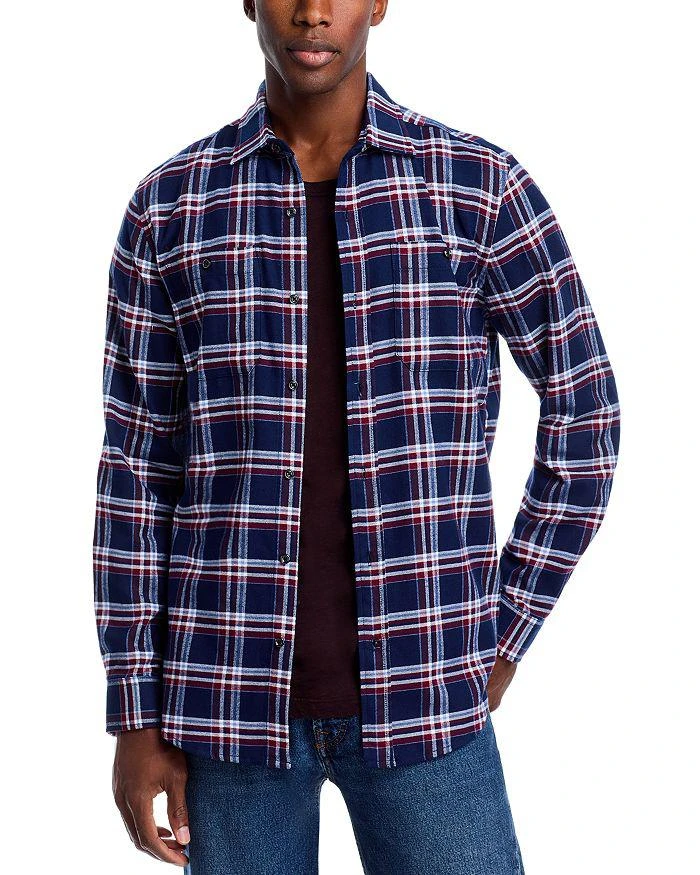 The Men's Store at Bloomingdale's Large Plaid Flannel Button Down Shirt - Exclusive