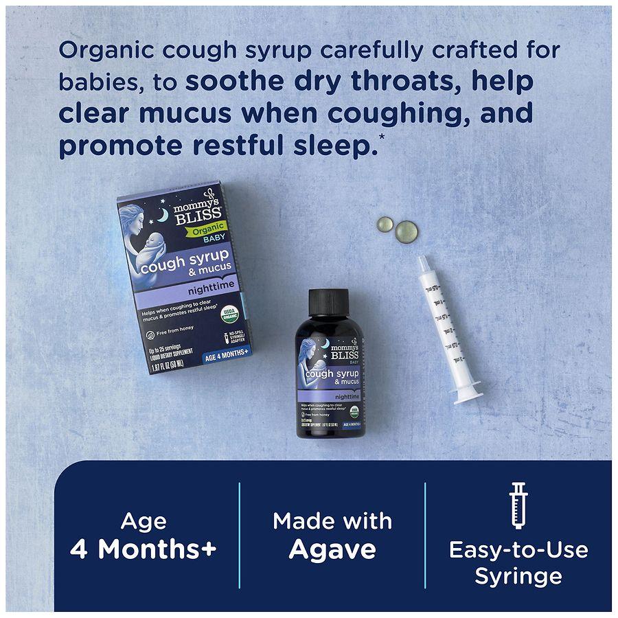Mommy's Bliss Organic Baby Cough Syrup Night Time