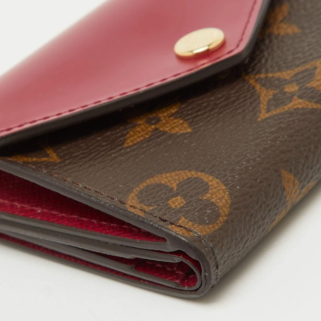 Louis Vuitton Louis Vuitton Fuchsia Monogram Canvas and Leather Zoe Wallet 13