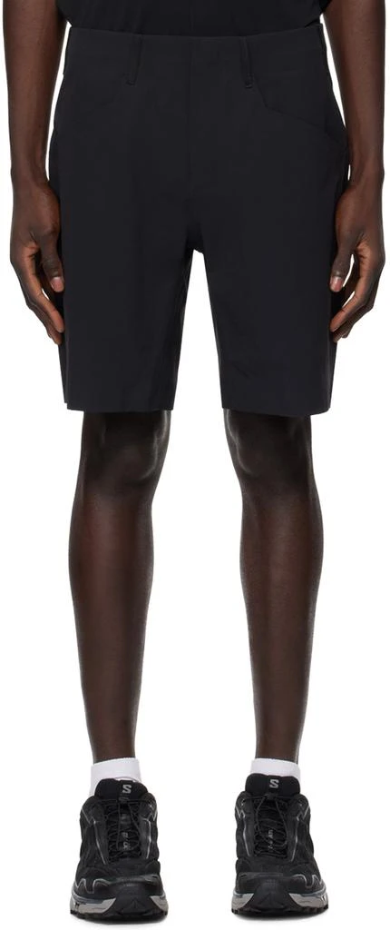 Veilance Black Voronoi Shorts 1