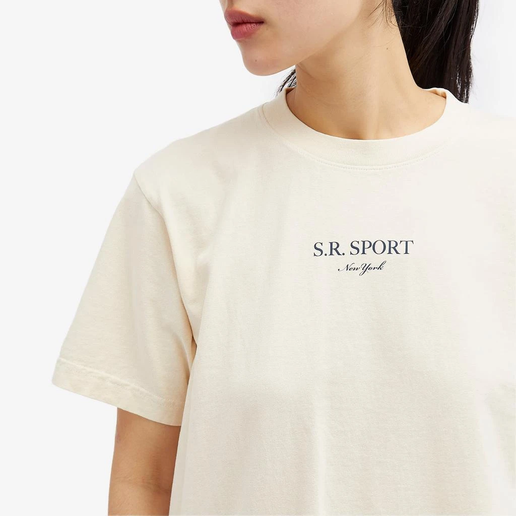 Sporty & Rich Sporty & Rich Wimbldon Cropped T-Shirt 5