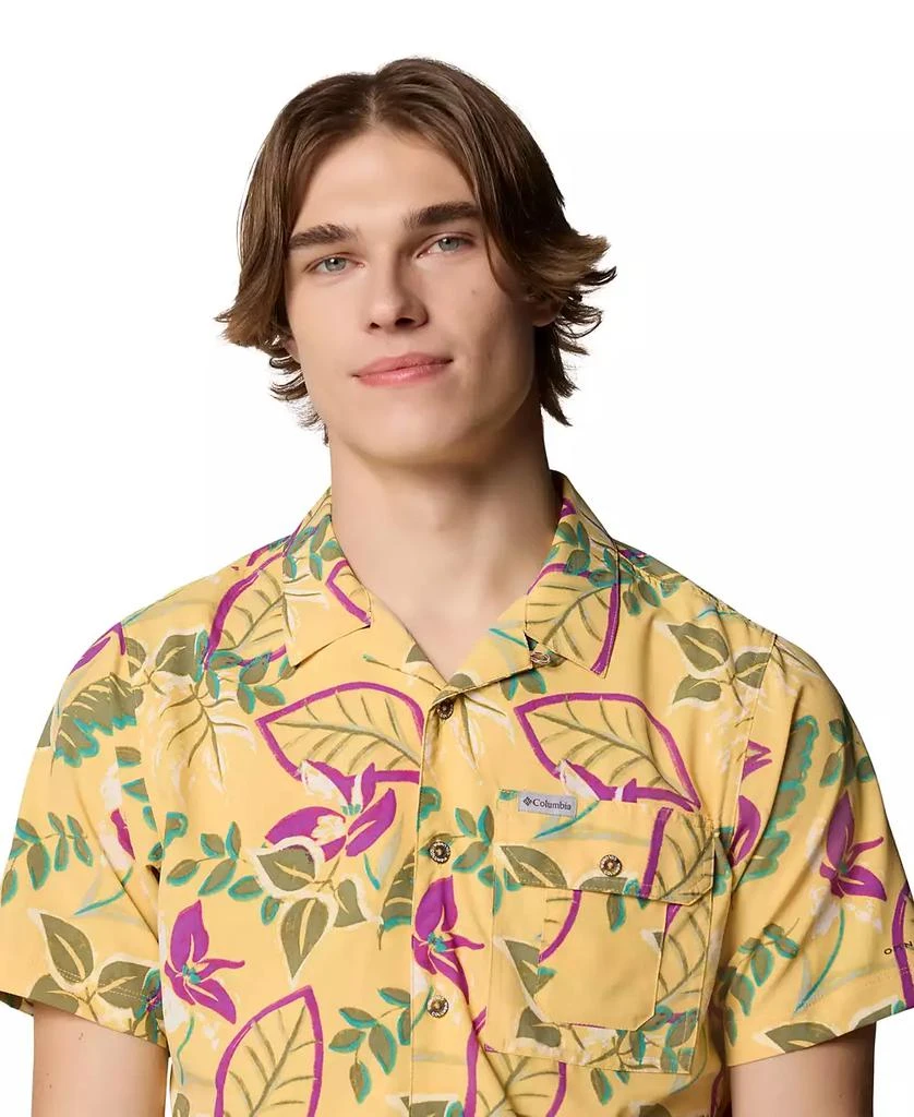 Columbia Men's Tech Trail Utility Printed Woven Short Sleeve Shirt 4