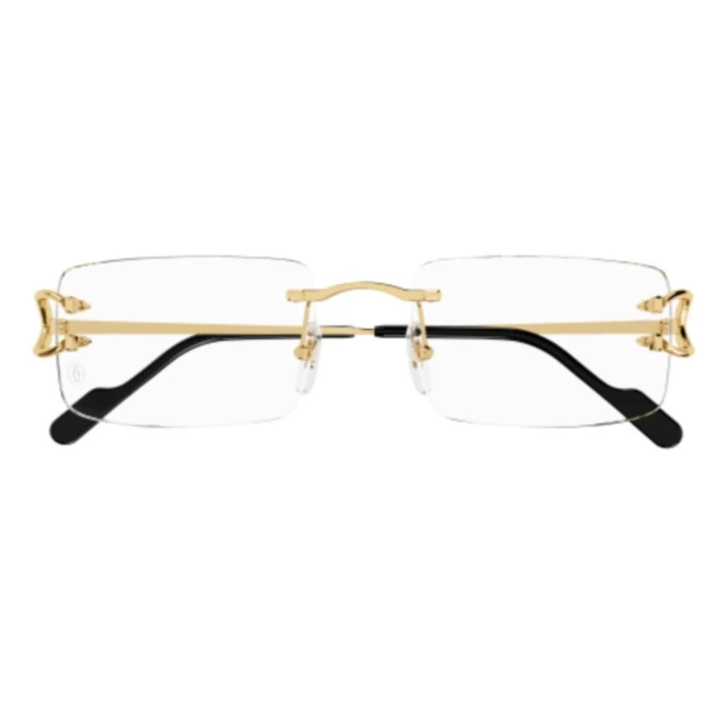 Cartier Cartier Rectangle Frame Glasses 1