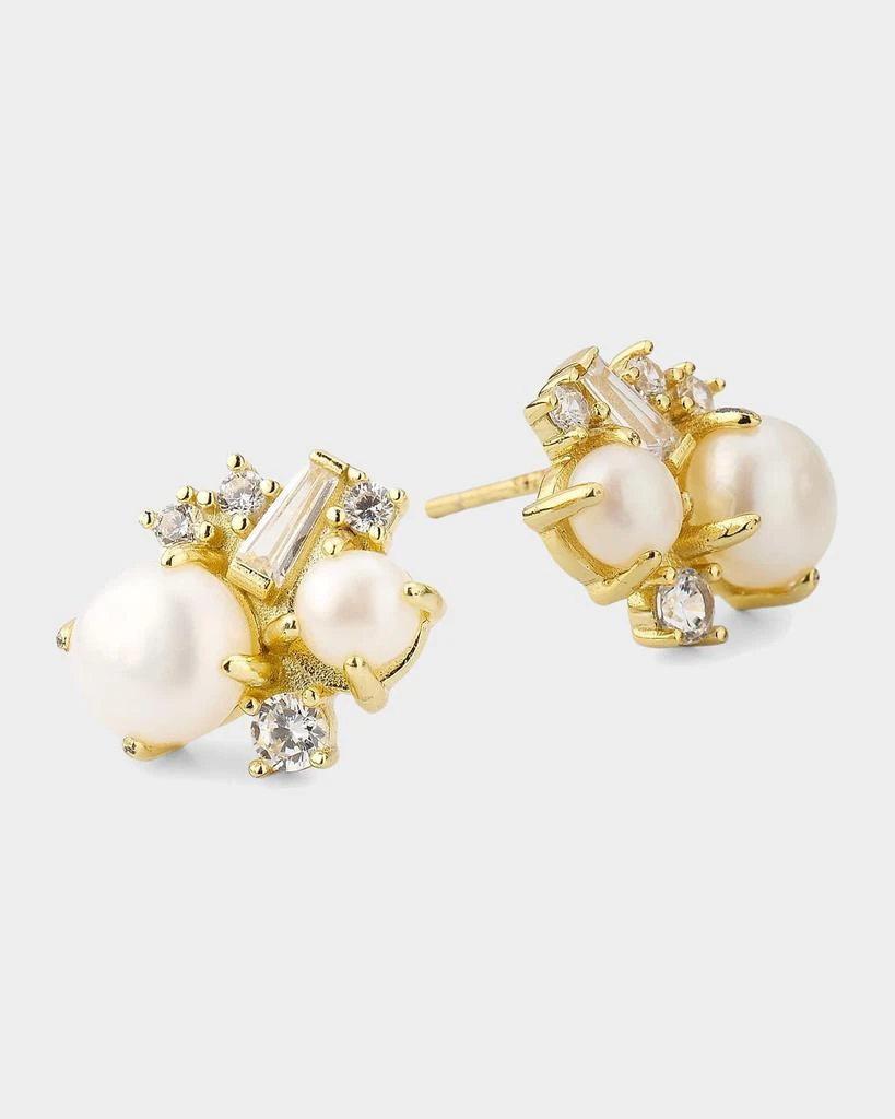Shashi Cleo Cluster Stud Earrings