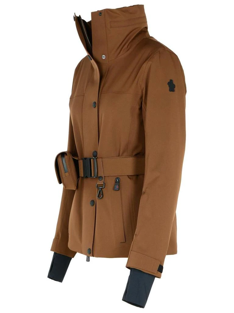 Moncler Moncler Grenoble 'Hainets' Brown Polyamide Blend Jacket 2