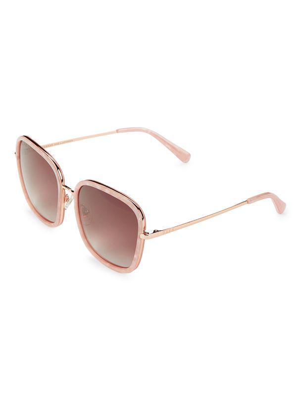DIFF Eyewear 65MM Square Sunglasses
