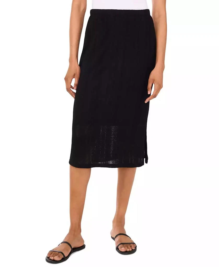 Vince Camuto Women's Pull-On Side-Slit Midi Skirt 3