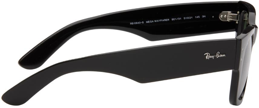 Ray-Ban Black Mega Wayfarer Sunglasses