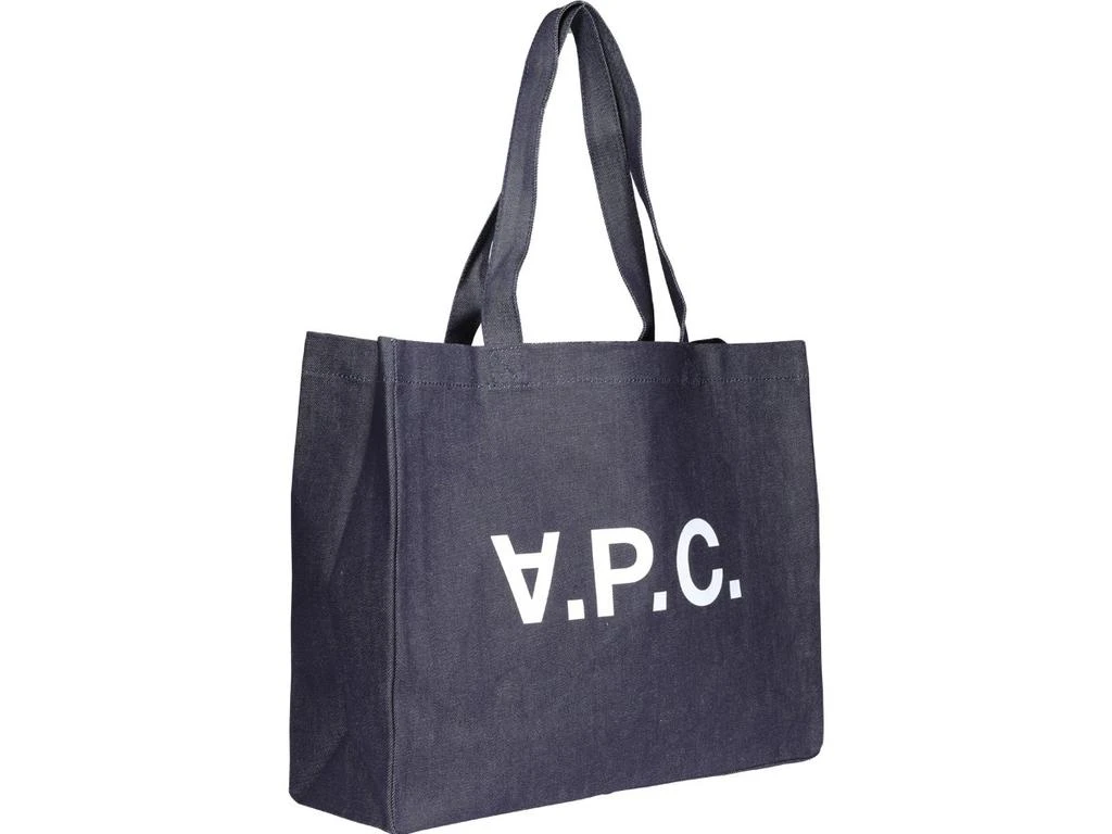 A.P.C. A.P.C. Daniela Denim Shopping Tote Bag 3