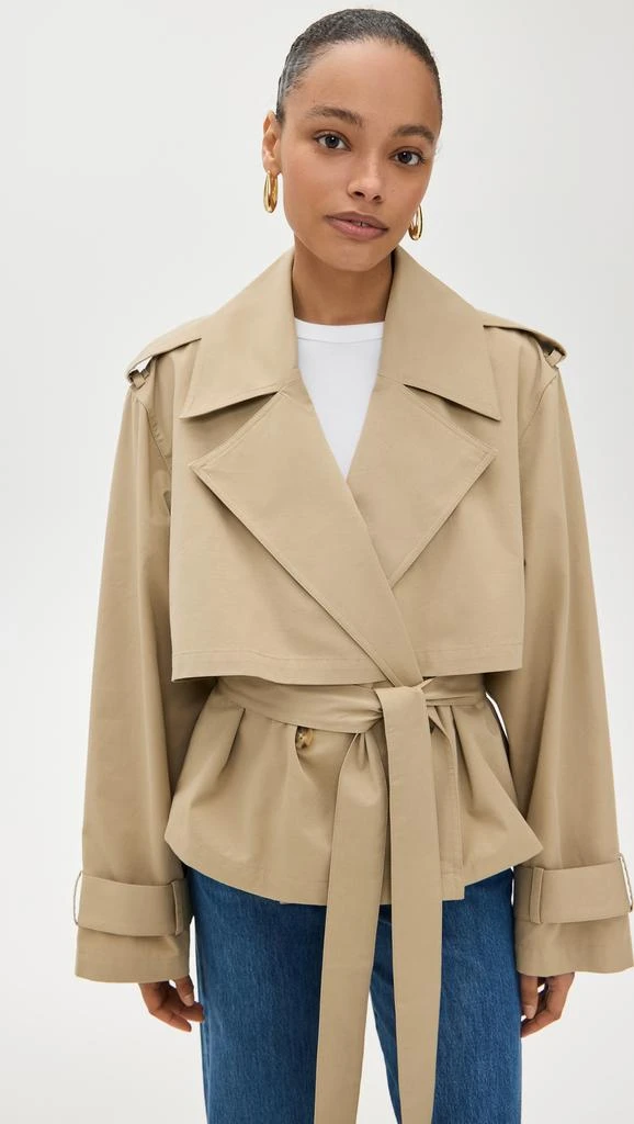 Joes Jeans The Liz Cropped Trench Coat 1