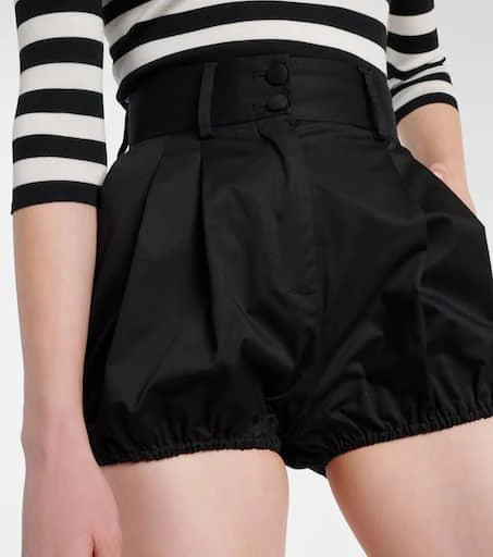 Dolce 
Gabbana High-rise cotton-blend gabardine shorts 4