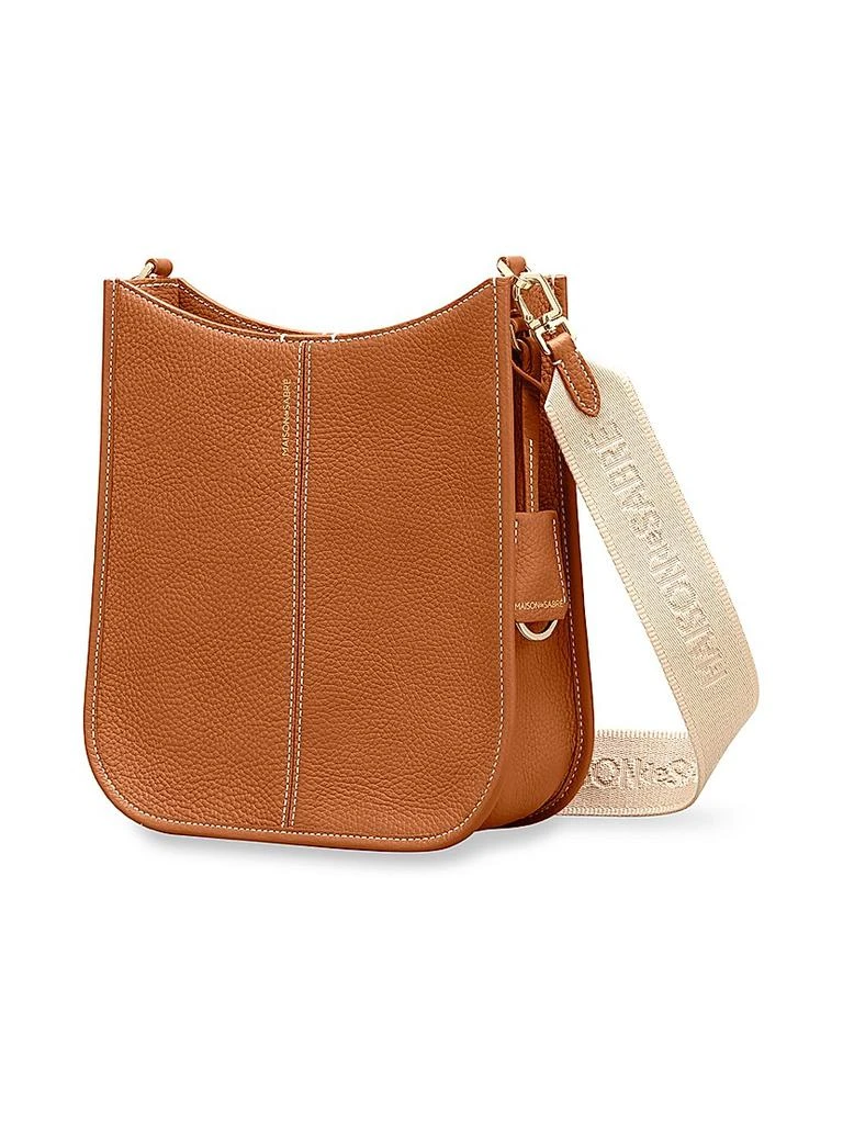Maison de Sabre Leather Saddle Bag 6