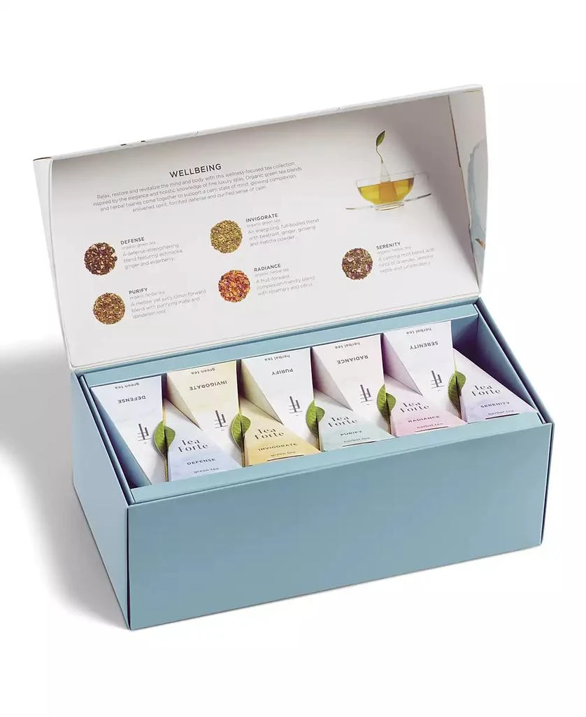 Tea Forte Wellbeing Spa Tea Bundle, 3 Piece 4