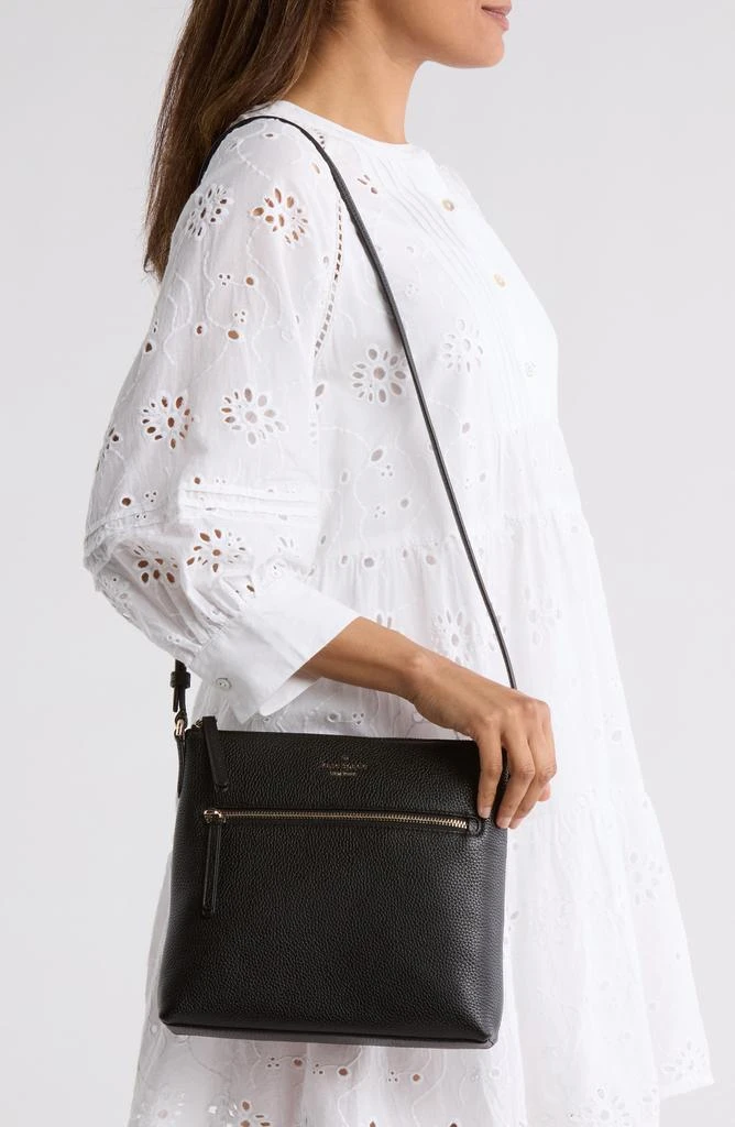 Kate Spade jackson top zip leather crossbody bag 2