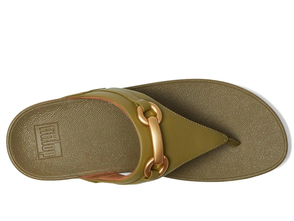 FitFlop Lulu Chunky-Snaffle Leather Toe-Post Sandals 2