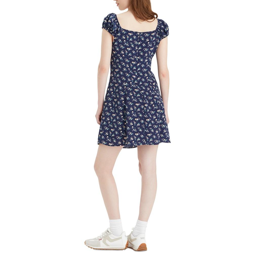 Levi's Women's Clementine Printed Cap-Sleeve Dress