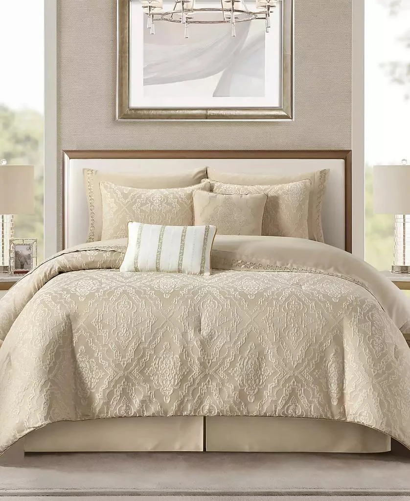 Stratford Park Sheridan Damask 10-Pc. Comforter Set 1