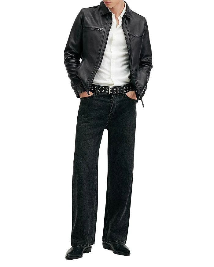 ALL SAINTS Luck Leather Jacket 3