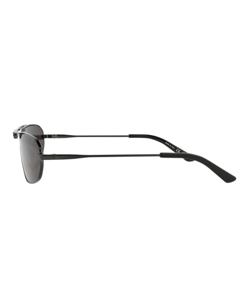 Balenciaga Shield-Frame Metal Sunglasses 3