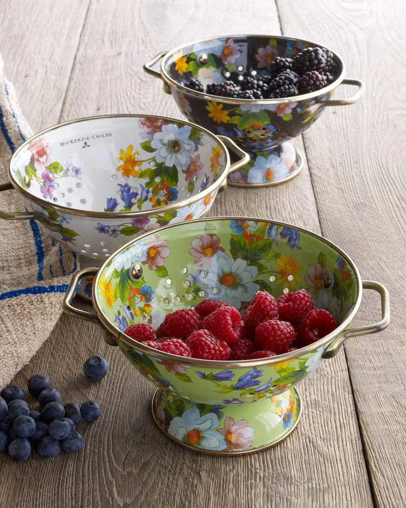 MacKenzie-Childs Small Flower Market Colander 3