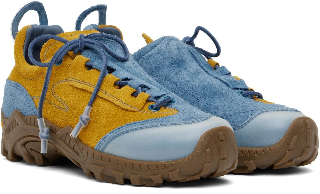 Our Legacy Blue & Tan Gabe Sneakers 4