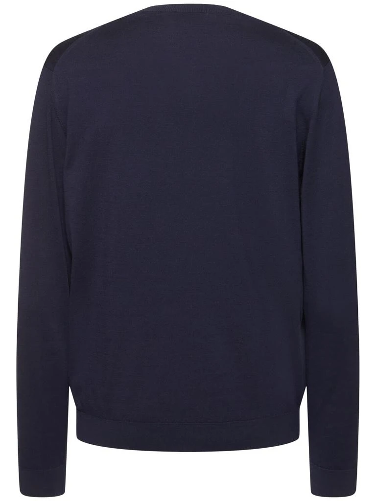 LARDINI Knit Cotton Crewneck Sweater 3