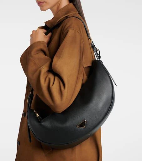 Prada Prada Demi-Lune Large leather shoulder bag 2