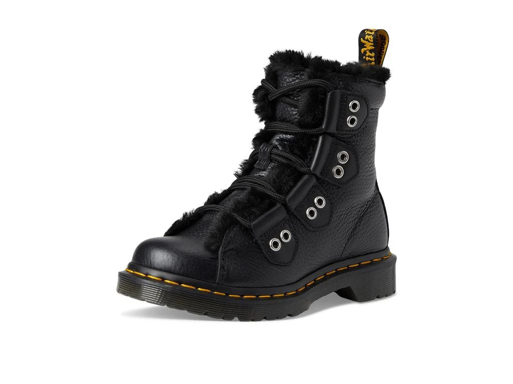 Dr. Martens 1460 Lace To Toe Fur Lined Boots 7