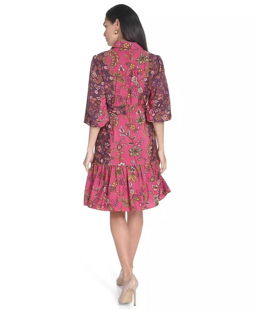 Jessica Howard Women's Short Shirt Tiered Skirt Dress 5