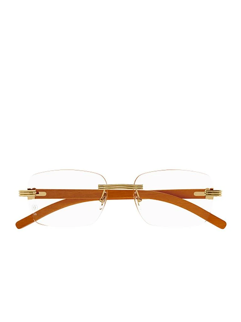 Cartier Cartier Rectangular Frame Glasses 1
