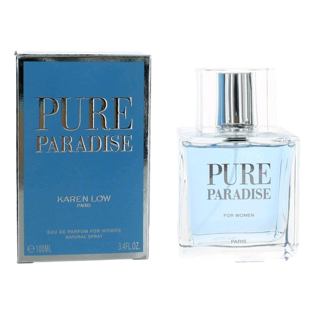 KAREN LOW Pure Paradise by , 3.4 oz Eau de Parfum Spray for Women
